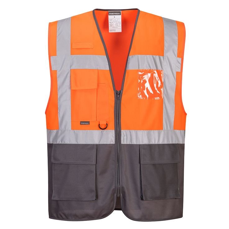 Hi Vis Vest Warsaw Contrast Executive
